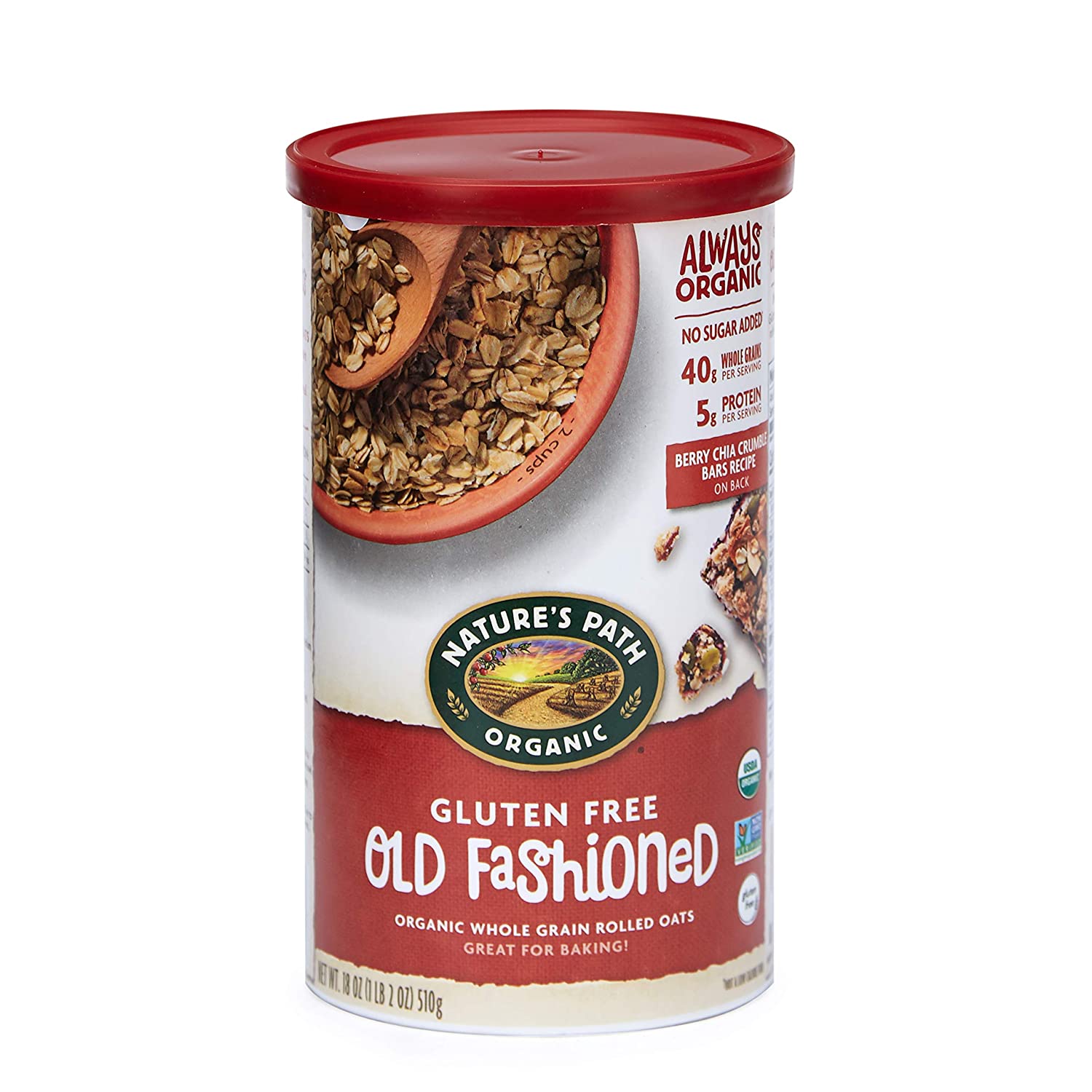 Nature's Path Gluten Free Old Fashioned Rolled Oats